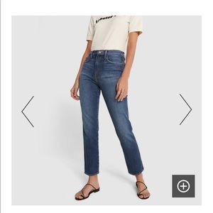 Goop x Frame Slender Straight High Rise Jeans